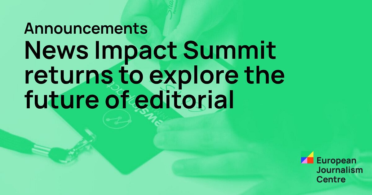 News Impact Summit returns to explore the future of…