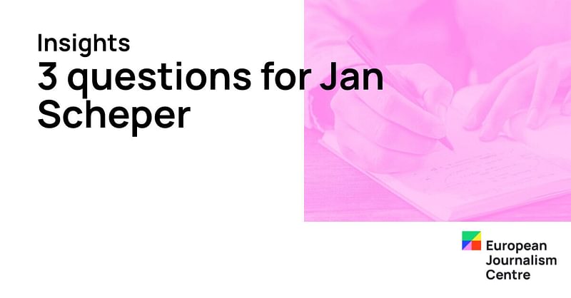 3 questions to our Solutions Journalism Accelerator… - Vimarsana News