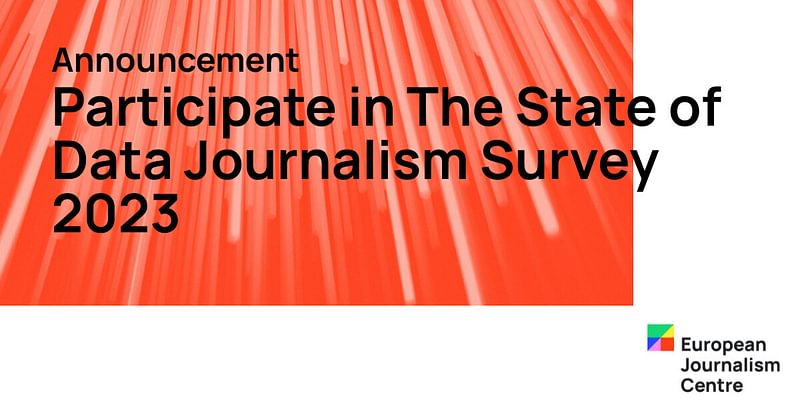 Participate in The State of Data Journalism Survey 2023 - Vimarsana News
